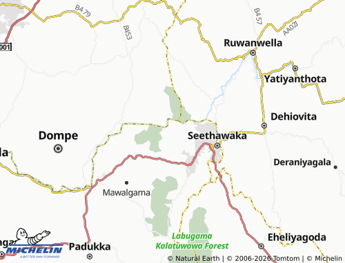 Mappa MICHELIN Eswatta North - ViaMichelin