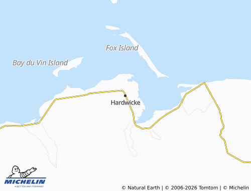 Kaart MICHELIN Hardwicke - ViaMichelin