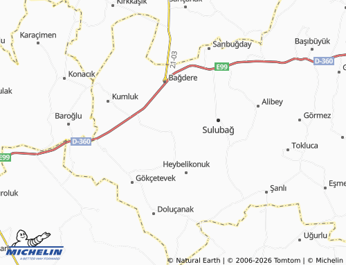 MICHELIN Kutlualan map - ViaMichelin