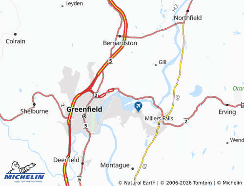 Mappa MICHELIN Riverside - ViaMichelin