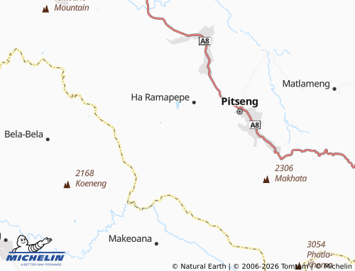 MICHELIN Ha Matoli map - ViaMichelin
