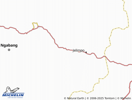 MICHELIN Tubang Raeng map - ViaMichelin