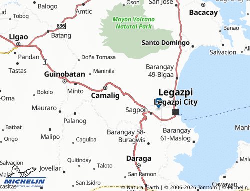 Mappa MICHELIN Malabog - ViaMichelin