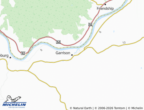 Mappa MICHELIN Garrison - ViaMichelin