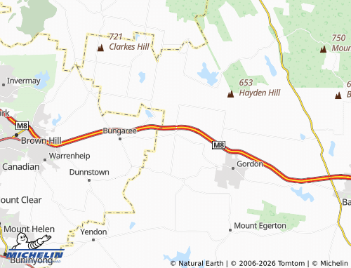 Mapa MICHELIN Wallace - ViaMichelin
