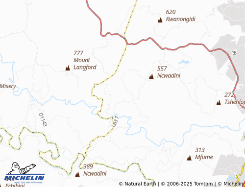 MICHELIN Ogagwini map - ViaMichelin