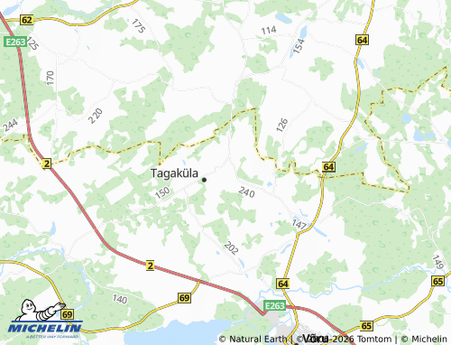 Mappa MICHELIN Raiste - ViaMichelin