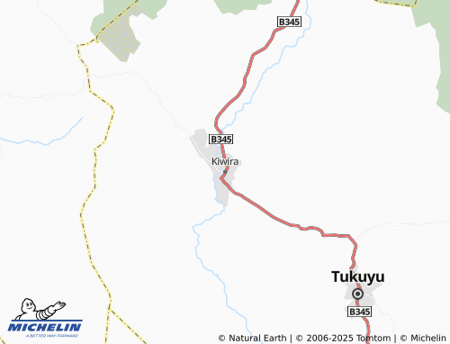 MICHELIN Kiwira map - ViaMichelin