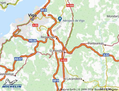 MICHELIN-Landkarte Barrio Piñeiro - ViaMichelin