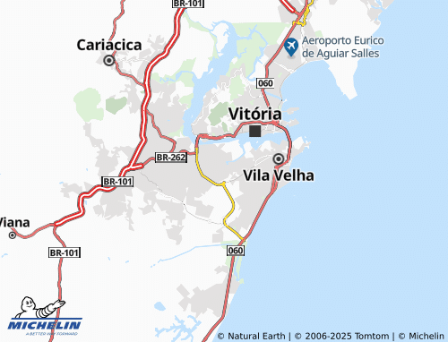 MICHELIN Santa Rita map - ViaMichelin