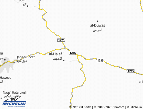 MICHELIN-Landkarte Salwa - ViaMichelin