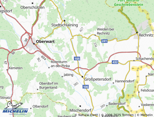 MICHELIN Dornau map - ViaMichelin