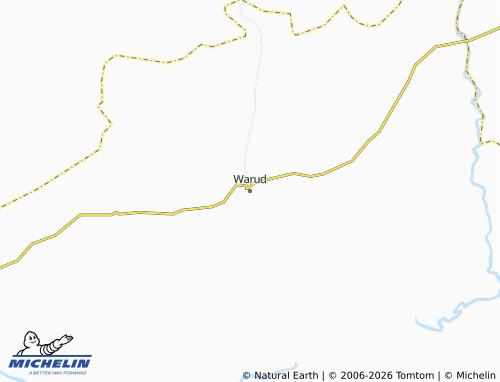 MICHELIN Warud map - ViaMichelin
