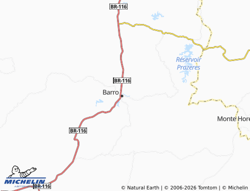 Carte MICHELIN Poço da Pedra - ViaMichelin
