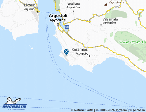 Mapa MICHELIN Svoronata - ViaMichelin
