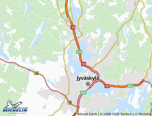 MICHELIN Mannila map - ViaMichelin