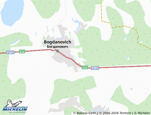 MICHELIN-Landkarte Mir SNT - ViaMichelin