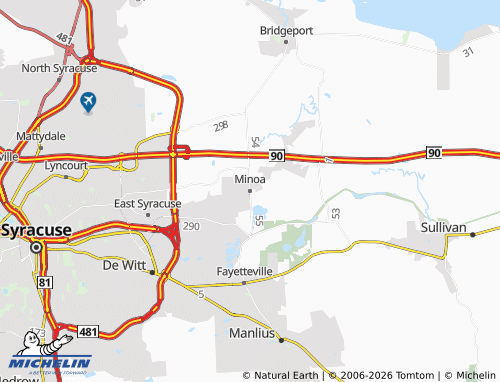 Carte MICHELIN Minoa - ViaMichelin