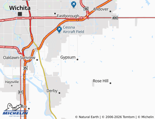 Carte MICHELIN Gypsum - ViaMichelin