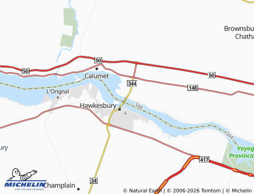 MICHELIN Grenville map - ViaMichelin