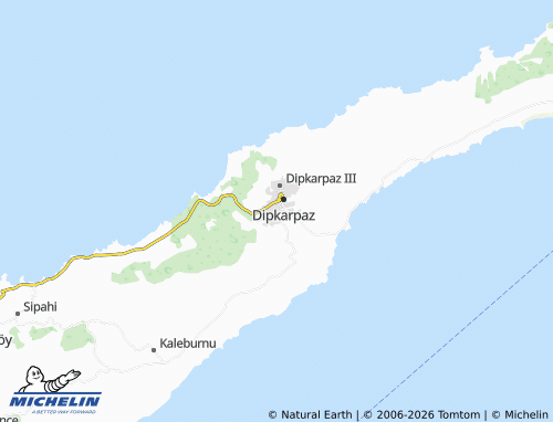 Mappa MICHELIN Dipkarpaz I - ViaMichelin