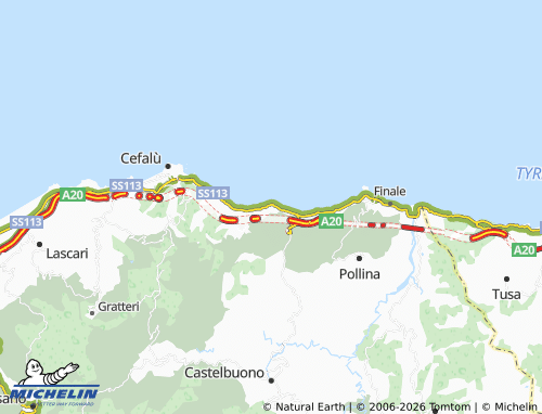 MICHELIN Sant'Ambrogio map - ViaMichelin