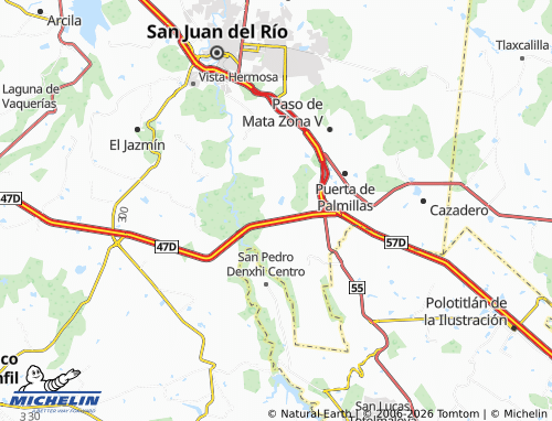 Mappa MICHELIN Santa Bárbara La Cueva - ViaMichelin