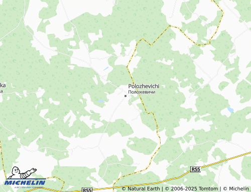 Carte MICHELIN Polozhevichi - ViaMichelin