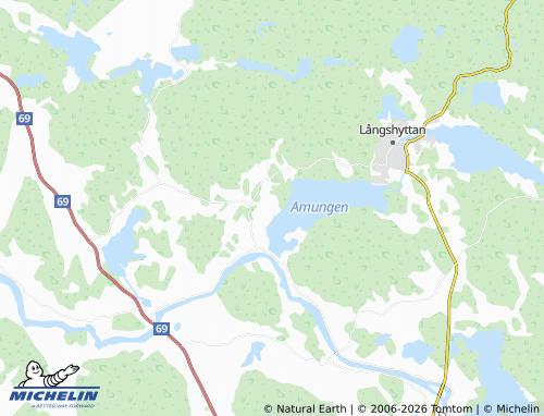 Mapa MICHELIN Storhagen - ViaMichelin