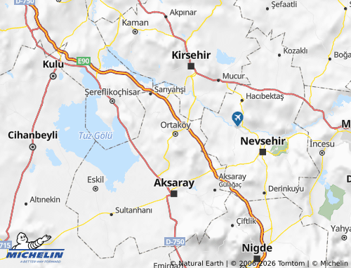 MICHELIN Ortaköy map - ViaMichelin