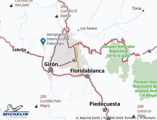 Mappa MICHELIN La Pedregosa - ViaMichelin