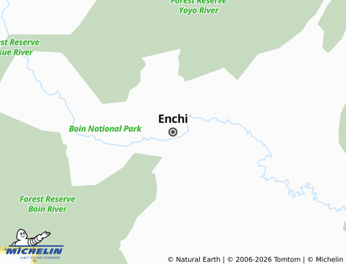 Mapa MICHELIN Enchi - ViaMichelin