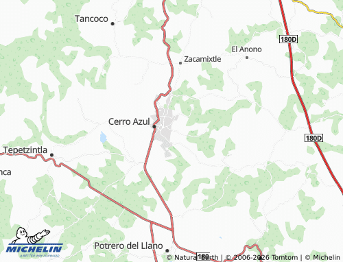 Mapa MICHELIN Las Flores - ViaMichelin