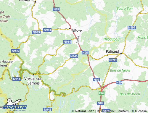 MICHELIN Baillamont map - ViaMichelin