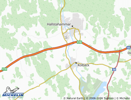 Carte MICHELIN Sörstafors - ViaMichelin