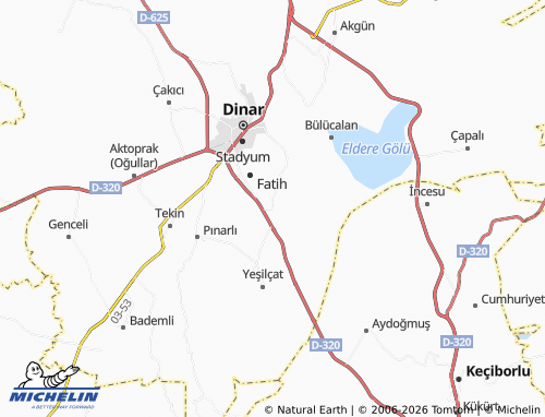 Mappa MICHELIN Dikici - ViaMichelin