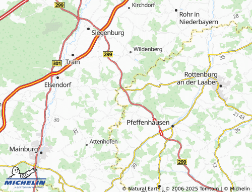 MICHELIN Ludmannsdorf map - ViaMichelin