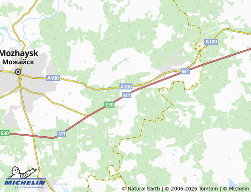 Carte MICHELIN Pushkino - ViaMichelin