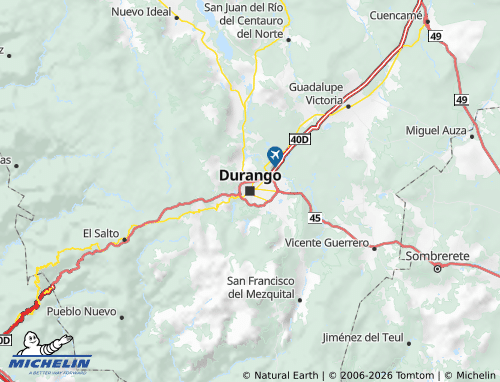Carte MICHELIN Durango - ViaMichelin