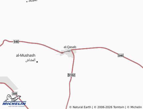 MICHELIN-Landkarte al-Nuzhah - ViaMichelin