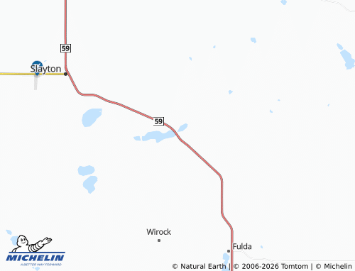 Mapa MICHELIN Avoca - ViaMichelin