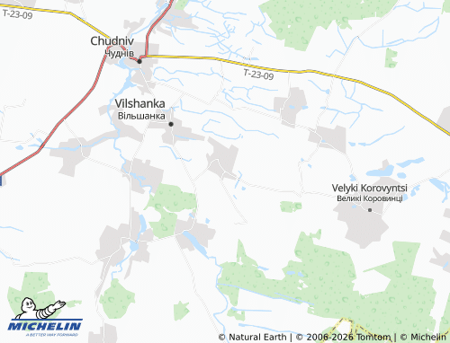 MICHELIN Babushky map - ViaMichelin