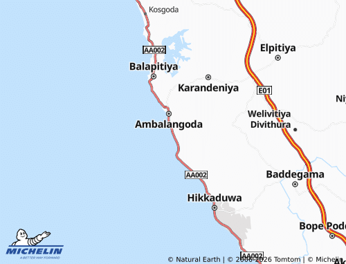Mapa MICHELIN Wellabada2 - ViaMichelin