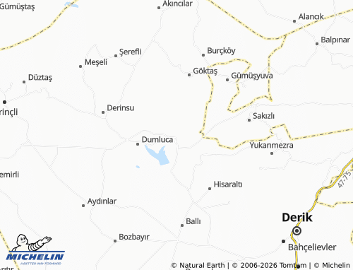 MICHELIN Çukursu map - ViaMichelin