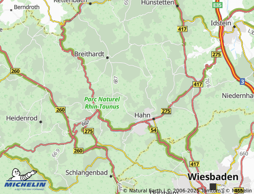 MICHELIN Watzhahn map - ViaMichelin