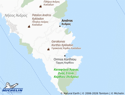 Carte MICHELIN Kochylos - ViaMichelin