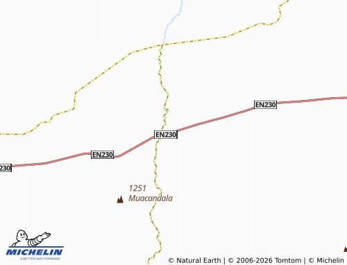 Mapa MICHELIN Camanhinga Novo - ViaMichelin