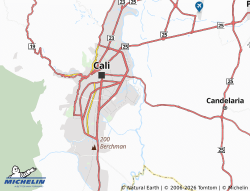 Mappa MICHELIN Omar Torrijos - ViaMichelin