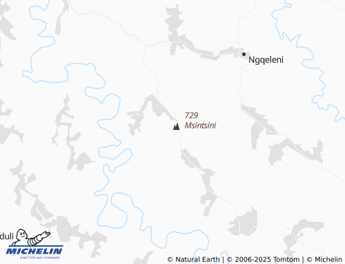 MICHELIN KwaMatati map - ViaMichelin