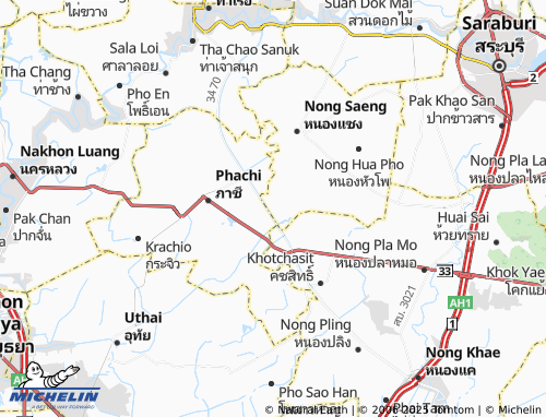 Mapa MICHELIN Nong Kop - ViaMichelin